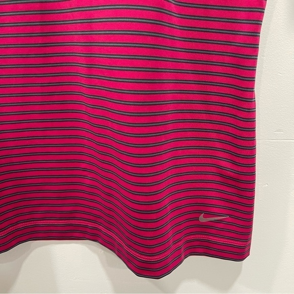 Nike Golf Tour Performance Polo Shirt Dri-Fit Striped Size Small - Picture 5 of 6